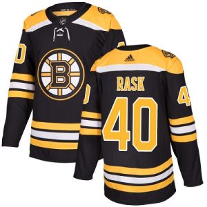Herren Boston Bruins Trikot Tuukka Rask #40 Authentic Schwarz Heim